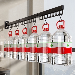 Giặt quần áo có thể thu vào vải móc gấp treo tường quần áo treo giá không gian-tiết kiệm có thể gập lại vải khô giá - Product Image 2