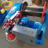 Mini-treuil électrique, machine de remorquage minier pour le remorquage de voitures de mine en drift étroit et le levage vertical de matériaux de construction