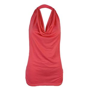 Vestido Mini Sexy de Verano para Mujer, Estilo Europeo, de Pana Sólida, con Cuello Halter y Espalda Descubierta, para Club Nocturno - Product Image 5