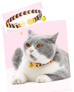 Wholesale Custom logo Nylon Cat <b>Collar</b> - Product Image 2