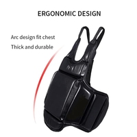 Protège-tête de boxe en cuir PU de haute qualité pour jeunes, avec protection des joues