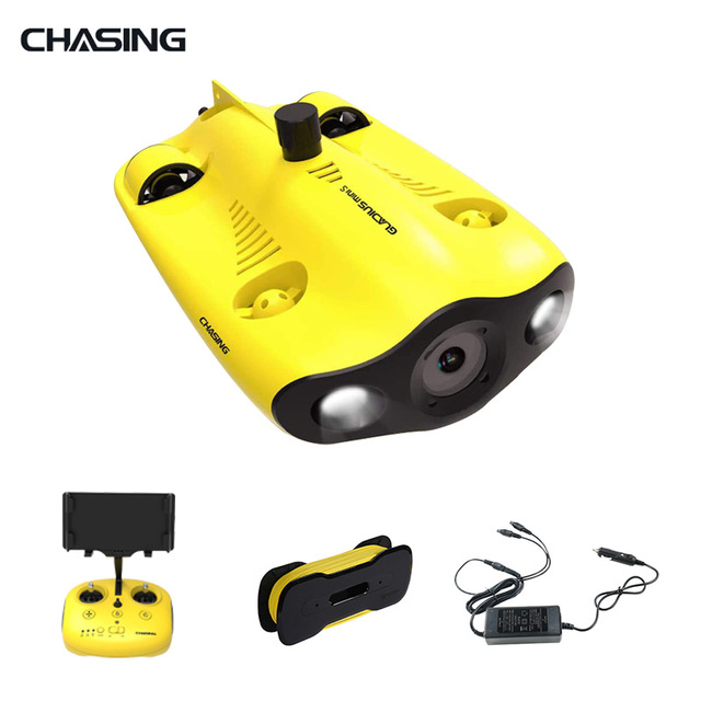 Mini s Unmanned RC Drone With 4K UHD Camera Tether LED Backlight Remote Control Mobile Phone Control for Underwater Photography