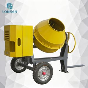Bétonnière compacte CM350-2A pour la construction 350L – Malaxeur mobile - Product Image 6