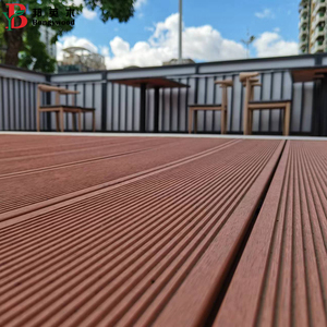 Hot bán sân thượng Hội Đồng Quản trị tái chế nhựa chống nứt rãnh Composite WPC decking - Product Image 1