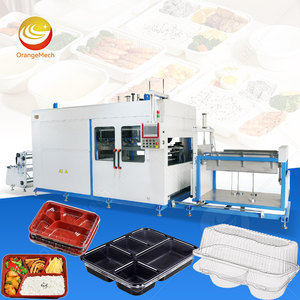 Máquina Termoformadora al Vacío ORME de 3 Estaciones para Vasos de Plástico PET PP, Máquina de Moldeo al Vacío para Plástico - Product Image 1