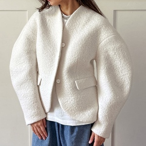 Manteau en laine épaisse pour femmes, nouvelle collection automne/hiver, tendance - Product Image 1