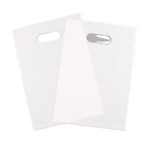 Bolsa de Compras de Plástico con Asa, Personalizada con Logotipo Impreso, HDPE/LDPE, con Refuerzo Lateral, Reciclable, para Empaque - Product Image 2
