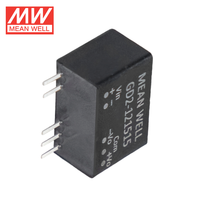 Paket SIP Mean Well GD2 Series 2W Dual Industrial Switching Power Supply Konverter DC-DC IGBT SiC Gate