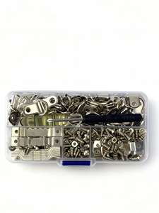 ชุดตะขอเกี่ยวแบบมีฟันเลื่อย 302 ชิ้น ตะขอแขวนรูปภาพ กรอบรูป ตะขอรูปตัว D ชุดสกรู อุปกรณ์ฮาร์ดแวร์สำหรับใช้ในบ้าน - Product Image 4