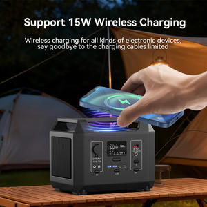 X-Power Lifepo4 672Wh 1008Wh AC 600W 1200W <span class=keywords><strong>Chargeur</strong></span> sans fil Centrale électrique portable Générateur solaire pour <span class=keywords><strong>camping</strong></span> en plein air - Product Image 4