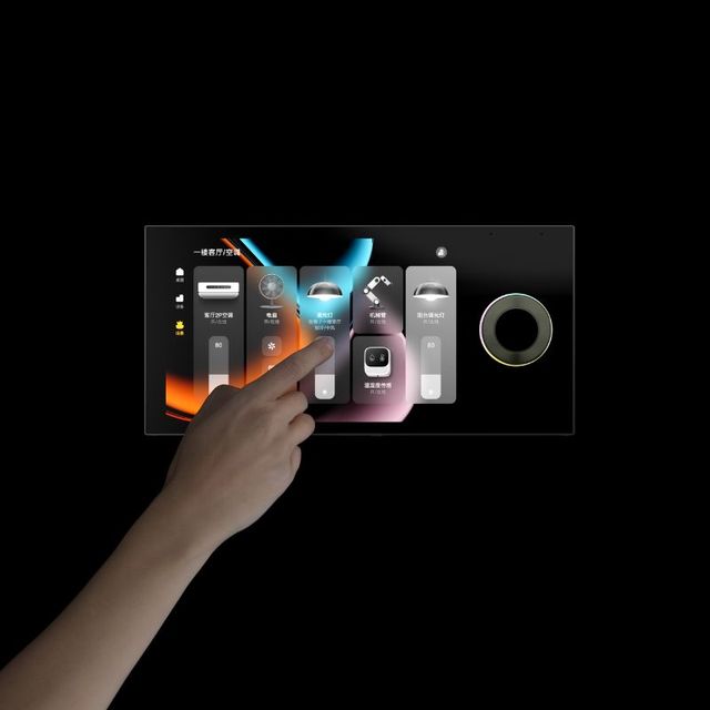Tuya Smart Home Control Panel with Touch Screen Compatible with Tuya Zigbee Smartphone Support Smart Switch
