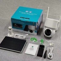 CXS Solar-Powered Low-Power Dome Security Camera Wireless Wi-Fi TF Card & Cloud Storage Battery-Powered Surveillance