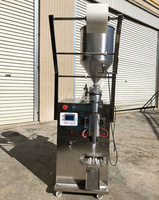 Petite machine d'emballage automatique de sauces pour sceller et emballer des sachets en plastique de beurre de cacahuète, d'eau et de miel