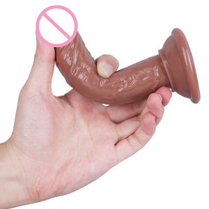 Heißer Verkauf Fabrik Großhandel Einführbarer <span class=keywords><strong>Penis</strong></span> Frauen-Masturbator Kristall-PVC-Dildo Erwachsenen-Sexspielzeug Manueller Realistischer Dildo für Frauen - Product Image 5