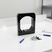 YOUU Embout de raccordement personnalisé 20 mm noir en PC à visser, certifié AS/NZS MF20-BK pour entrée/sortie de caravane