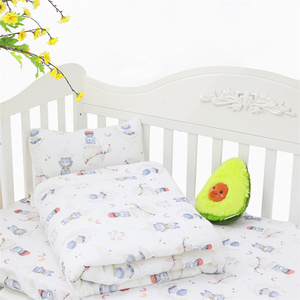 Juego de Ropa de <span class=keywords><strong>Cama</strong></span> para Cuna de Bebé de 5 Estrellas, Sábanas Ajustables Suaves, Cubrecamas, Almohada, Cubrecama Unisex Acogedor para Niños - Product Image 1
