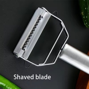 <b>Kitchen</b> <b>Gadgets</b> Multi-purpose Stainless Steel Julienne Peeler for Vegetable & Fruit Peeling Cucumber Potato Peeler - Product Image 6