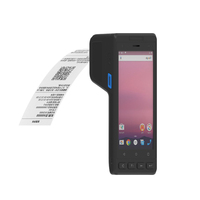 EDOO VS580 PDA Petit Parking Système de Charge Machine Reçu Étiquette Imprimante Requête Collecteur de Données PAD Numérisation Code Stock
