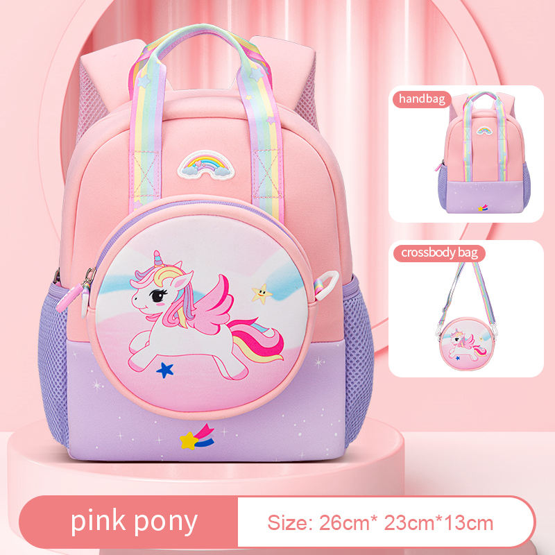 Sac poney poney rose