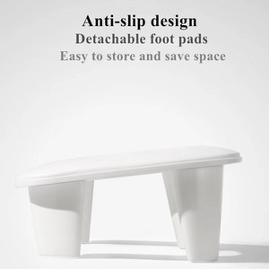 หมอนรองมือรูปตัวยูสำหรับทำเล็บ วัสดุหนัง รุ่นใหม่ - Product Image 4