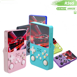 Consola <span class=keywords><strong>de</strong></span> <span class=keywords><strong>Juegos</strong></span> Retro Portátil R36S, Dispositivo <span class=keywords><strong>de</strong></span> Juego Clásico con Pantalla IPS <span class=keywords><strong>de</strong></span> 3.5 Pulgadas, Más <span class=keywords><strong>de</strong></span> 15000 <span class=keywords><strong>Juegos</strong></span> Descargables, Wi-Fi, Soporte Multi-idioma - Product Image 6