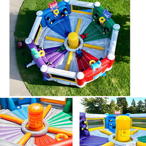 Juego Inflable Interactivo de PVC para Exteriores, Juego de Hipopótamo Inflable, Juego Deportivo de Bungee Running para Niños y Adultos - Product Image 2