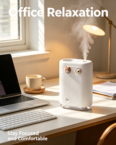 Humidificadores para toda la casa, humidificador de aire para habitaciones, para espacios habitables, control estable de la humedad interior para clima seco - Product Image 2