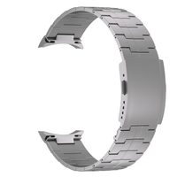 Correa de Reloj de Titanio Grado 2 Sólido, Correa de Metal Premium para Reloj Inteligente, Brazalete de Eslabones Metálicos para Apple Watch, Fabricante OEM ODM