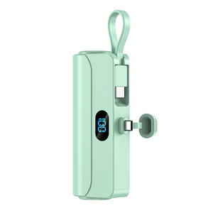 Capsule Power Bank Mini Nouveaux Produits 2025 Haute <span class=keywords><strong>Capacité</strong></span> 5000mAh Chargeur Portable <span class=keywords><strong>Batterie</strong></span> <span class=keywords><strong>Externe</strong></span> Au Lithium Packs USB Power Banks - Product Image 5