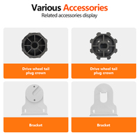 Moteurs de stores/interrupteurs intelligents Poyal, contrôle intelligent sans fil Tuya, type numérique, personnalisable pour bureau, chambre, balcon, protection UV