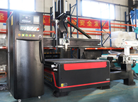 Changement d'outil automatique 4 axes bois ATC CNC routeur Swing Spindle1325 1530 4 * 8ft 9kw broche CNC routeur Machine prix