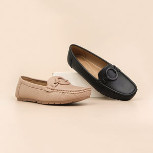 <span class=keywords><strong>2022</strong></span> OEM ODM nouvelle arrivée mocassins à boucle mocassins de styliste à enfiler décontracté doux confortable à bout rond chaussures plates pour femmes - Product Image 1