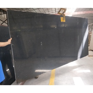 SH pietra prefabbricata galassia nera specchio di pietra di quarzo nero smalto lastra di quarzo prezzo all'ingrosso - Product Image 3