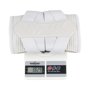 Cinturón de Soporte <span class=keywords><strong>Lumbar</strong></span> Reforzado con Placas de Acero, Malla Transpirable con Compresión, <span class=keywords><strong>Faja</strong></span> Reductora de Cintura <span class=keywords><strong>para</strong></span> Entrenamientos y Sentadillas - Unisex - Product Image 6