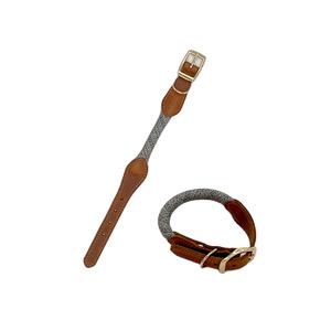 Kenevir halat kişiselleştirilmiş ayarlanabilir Pet aksesuarları yaka köpek eğitim - Product Image 5