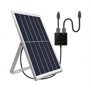 <b>Solar</b> <b>Panel</b> Power Bank 20W Dual Usb <b>Solar</b> Charger For <b>Mobile</b> Phone Emergency Light Portable - Product Image 2
