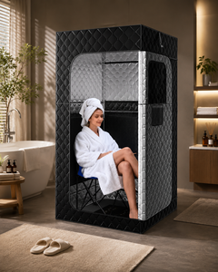 Carpa de Sauna Personalizada, Sauna Infrarroja Portátil para el Hogar, Terapia de Luz Roja de Espectro Completo, Sala de Bienestar - Product Image 1