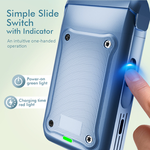 Rasoir électrique portable rechargeable à lame unique, format mini de poche, personnalisé, bon prix, pour le visage, la tête et la barbe - Product Image 4