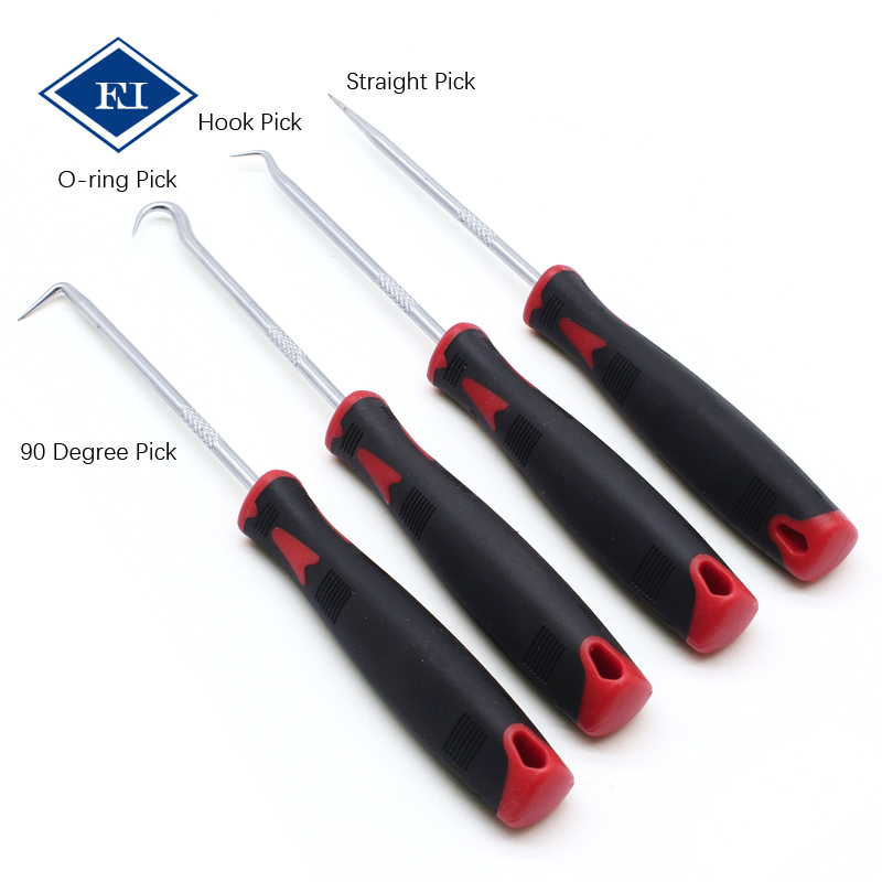 Корпусные автомобильные инструменты для крюк и выбрать набор инструментов, 4 предмета в комплекте