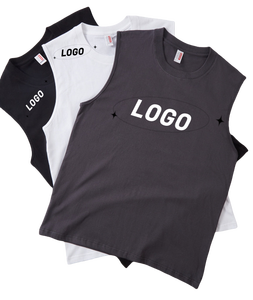 Canotte da <span class=keywords><strong>Uomo</strong></span> in <span class=keywords><strong>Cotone</strong></span> Pesante 210gsm di Alta Qualità, T-shirt Senza Maniche Casual per Fitness, Personalizzabili con LOGO, Taglie Forti - Vendita all'Ingrosso - Product Image 1