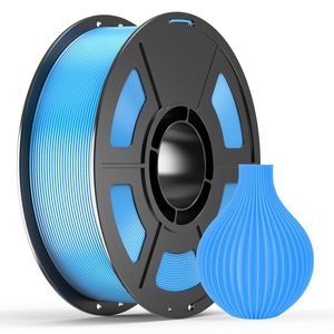 Filamento PLA PA de 1.75mm para Impresión 3D, Color Azul Cielo Básico, Consumibles para Impresión de Alta Velocidad, Hilo Plano y Ordenado, 1KG - Product Image 1