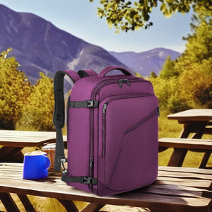 Sac à dos de voyage personnalisé, grande capacité, résistant à l'eau, léger, compartimenté - Product Image 1