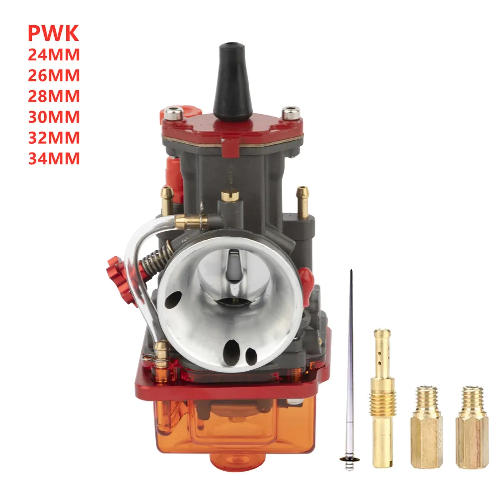 Racing Carburetor PWK 24mm 26mm 28mm 30mm 32mm 34mm For Keihin Motocross Motorcycle ATV Quad Dirt Bike Carburetor