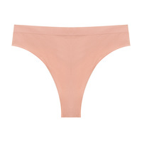 Culottes string côtelées sans couture pour femmes, taille basse, très extensibles, avec entrejambe en coton, séchage rapide, respirantes, sexy, du M au XL, vente en gros