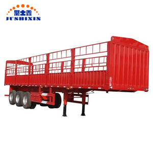 <span class=keywords><strong>Ganado</strong></span> vegetal de la fruta de carga a granel transporte juego camión 3 eje cerca semi remolque - Product Image 2
