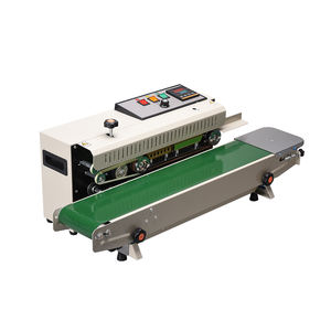 เครื่องซีลแนวนอนทำจากสเตนเลสกันความชื้นสามารถปรับความเร็วได้ด้วยการออกแบบให้พิมพ์วันที่ได้ - Product Image 2