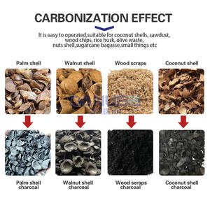 Ligne de production sans fumée de moulage de charbon de bois four de carbonisation du bois machine à briqueter le charbon de bois - Product Image 4