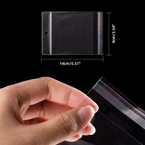 400 pcs 3.5 x 3.3 Inch Clear Plastic <b>Bags</b>, Resealable Adhesive Cello\/Cellophane Treat <b>Bags</b> Self <b>Sealing</b> OPP <b>Bags</b> - Product Image 3