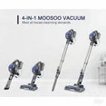 Aspirateur à main sans fil MOOSOO X6, aspiration de 12000 Pa, léger, ultra silencieux, moteur à brosse de 100 W, sans sac, cyclone, pour voiture - Product Image 2