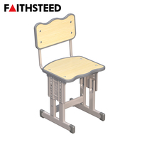 Chaise d'étude ergonomique pour enfants, réglable en hauteur, avec dossier, pour cours à domicile et tutorat, siège d'apprentissage pour étudiants